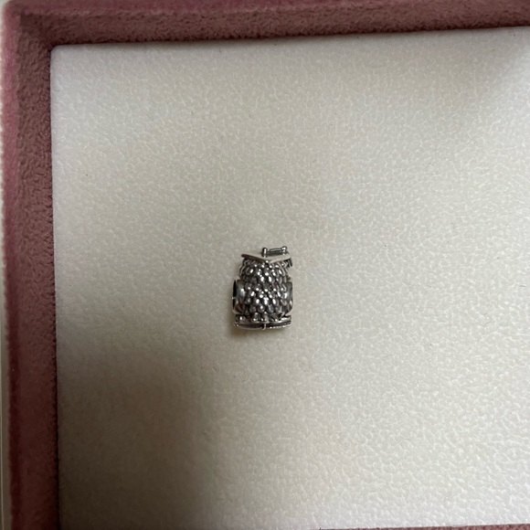 PANDORA Graduation Owl Charm with Blue Eyes - Picture 2 of 2